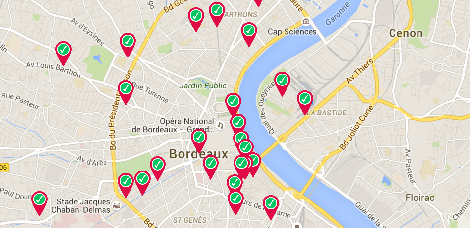 bordeaux hebergment hotel pas cher hébergement pas cher à Bordeaux