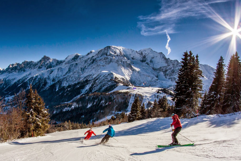10 meilleures stations de ski familiales en France Les Houches Chamonix Haute Savoie