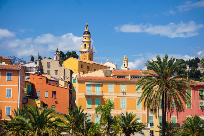 Où partir en février Menton