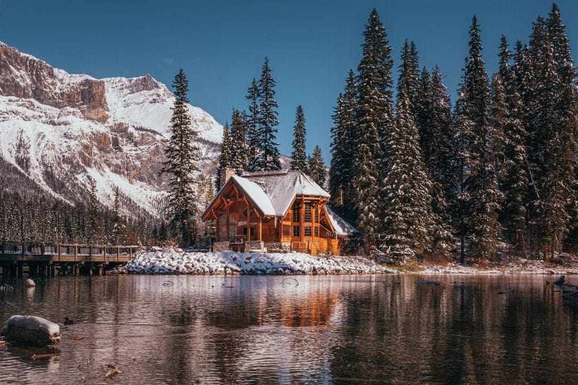 emerald lake lodge au parc national de Yoho