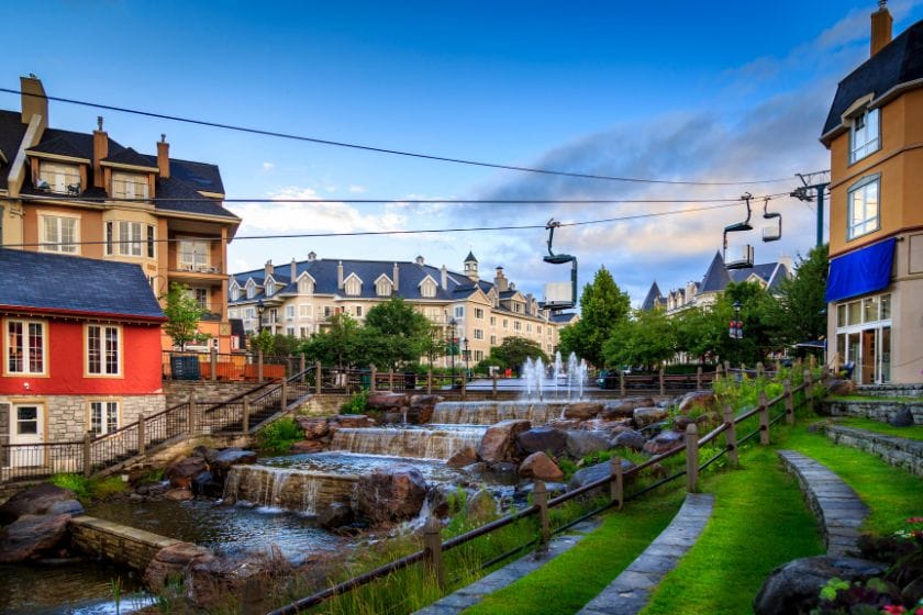 escapade en plein air au Mont-Tremblant