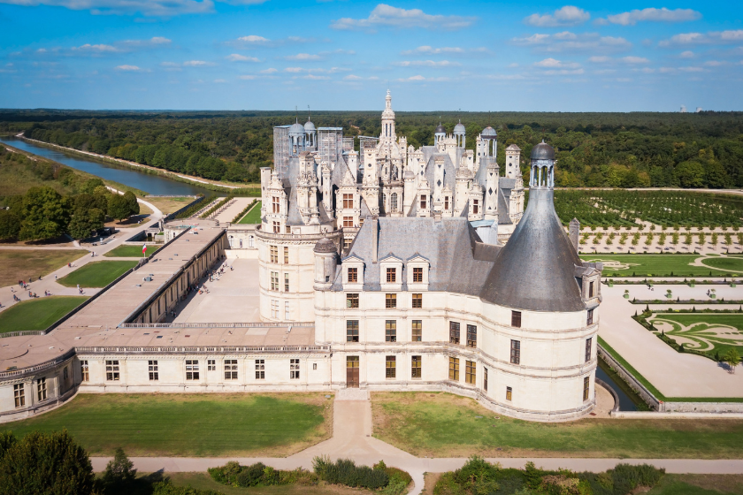 plus beaux châteaux de France Château de Chambord