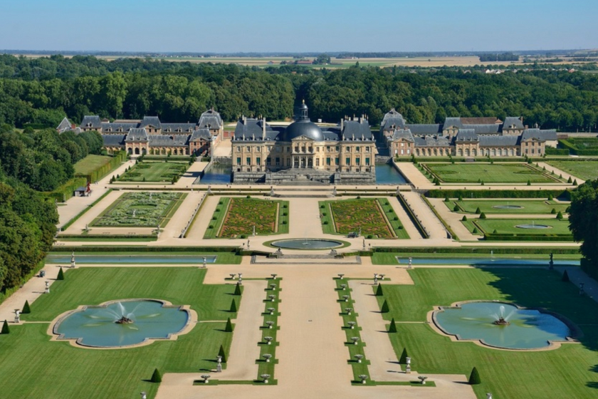 plus beaux châteaux de France Château de Vaux-le-Vicomte