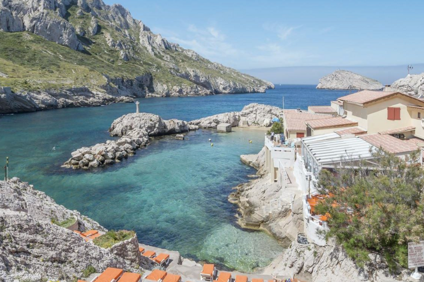 Les plus belles plages de Marseille la Plage de la Baie des singes