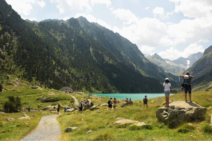 ou aller à la montagne en été
