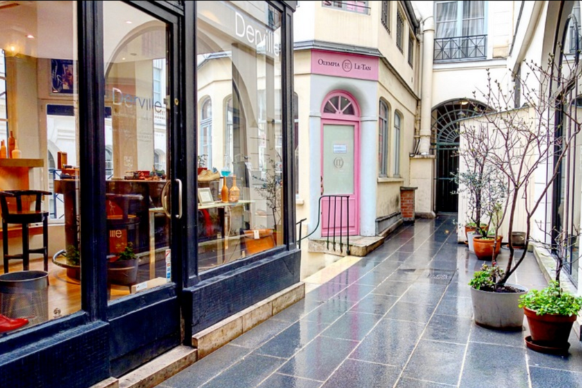 Plus beaux passages de Paris Passage des deux pavillons