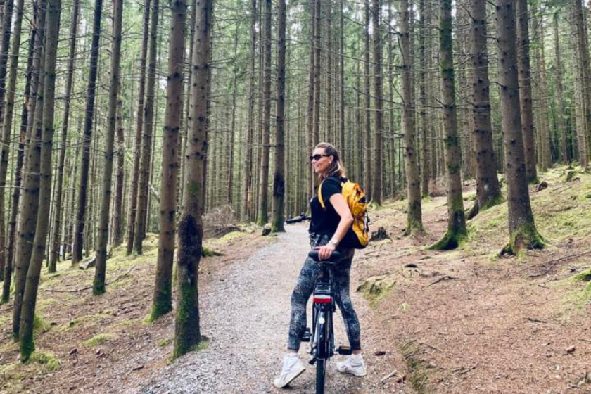 échange de maisons et vélo