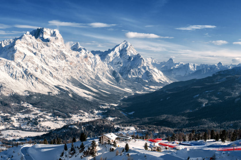 Où partir en janvier en Europe Cortina d'Ampezzo