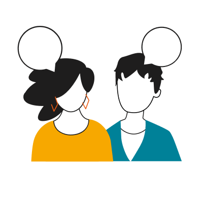 Logo conversation entre personnes